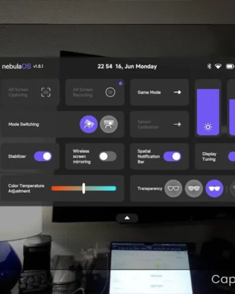 Xreal One Pro XR Glasses Bring 220-Inch Virtual Screen to Your Laptop