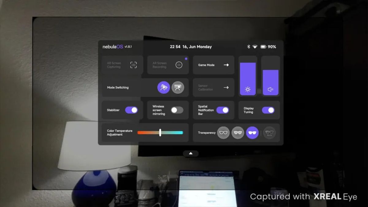 Xreal One Pro XR Glasses Bring 220-Inch Virtual Screen to Your Laptop