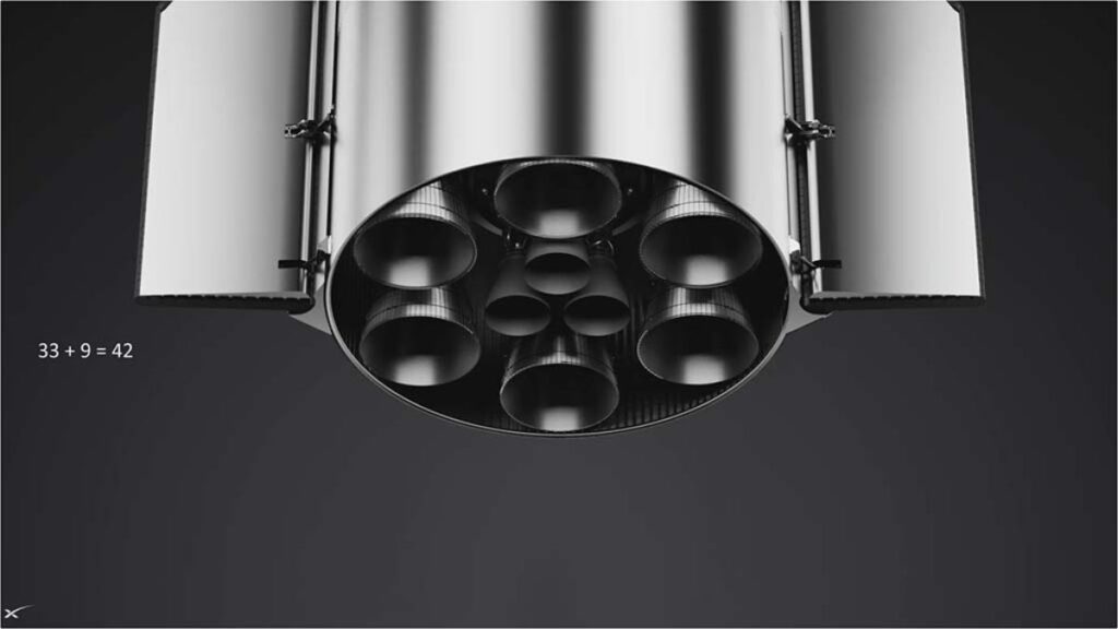 42-Engine SpaceX Starship