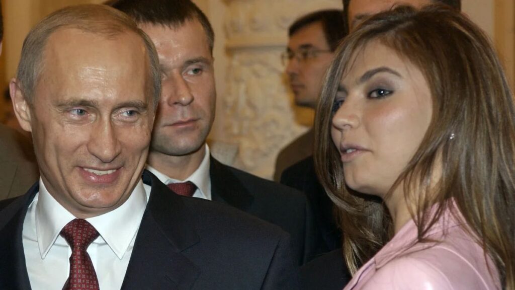Alina Kabaeva with Vladimir Putin