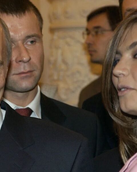 Alina Kabaeva with Vladimir Putin