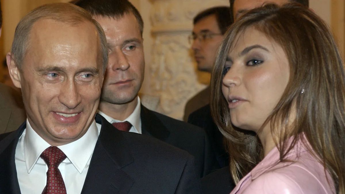 Alina Kabaeva with Vladimir Putin