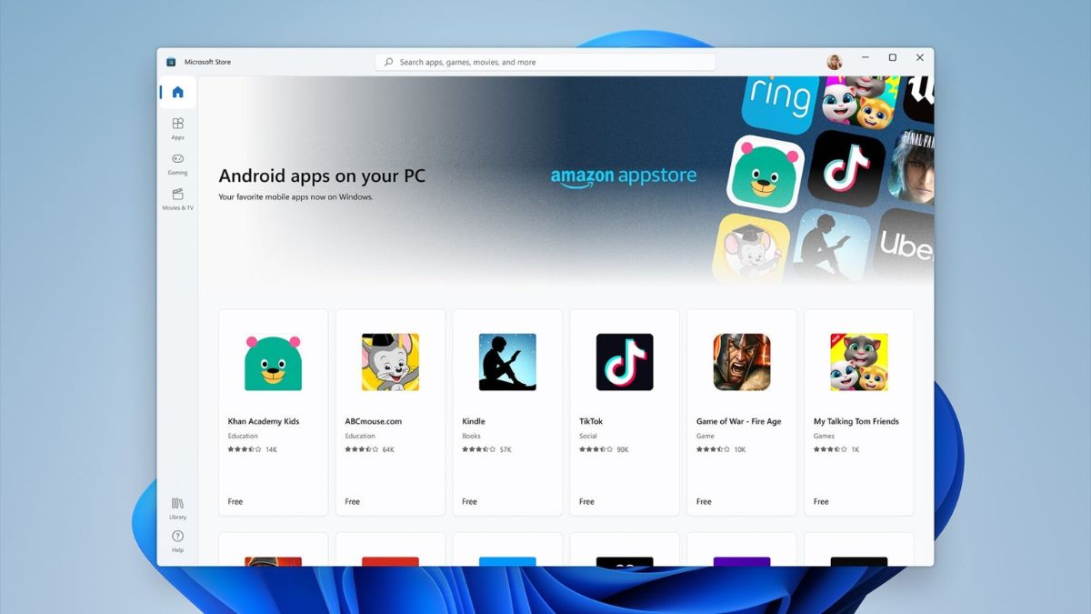 Android Apps on Windows