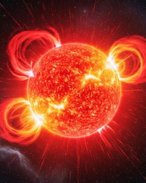 Betelgeuse Star Explosion Concept Image