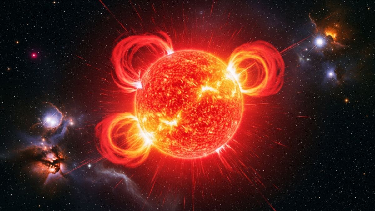 Betelgeuse Star Explosion Concept Image