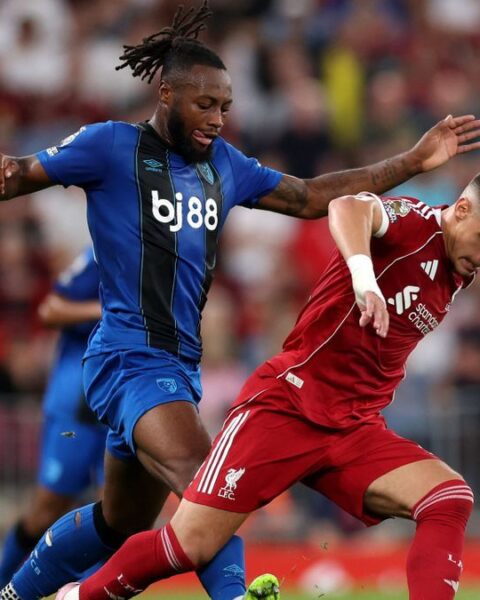 Bournemouth forward Antoine Semenyo