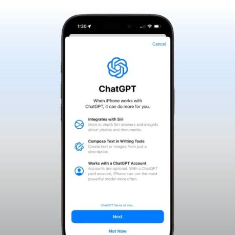 ChatGPT in iOS