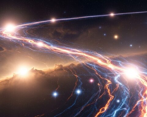 Cosmic Tunnel Linking Solar System to Other Stars