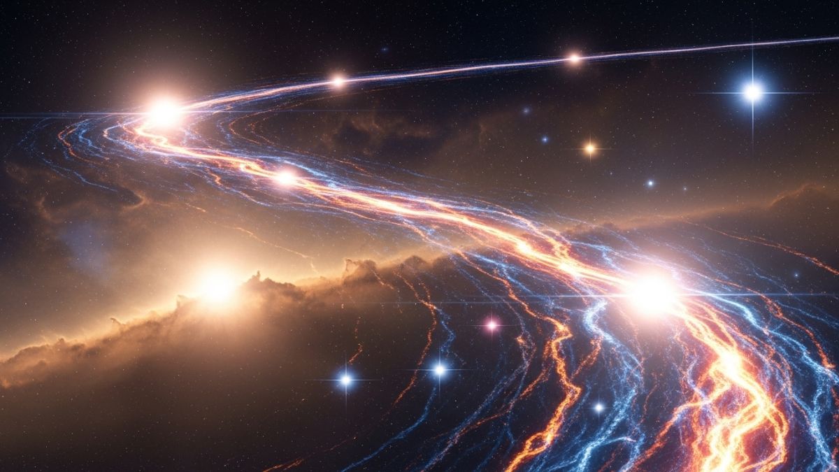 Cosmic Tunnel Linking Solar System to Other Stars