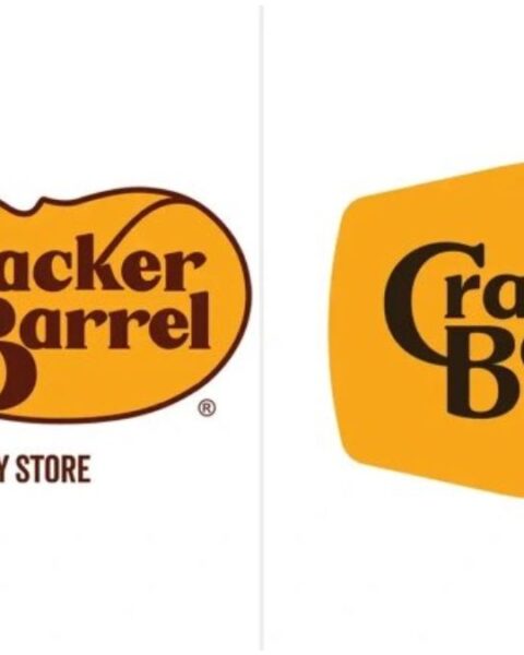 Cracker Barrel Old vs New Logo