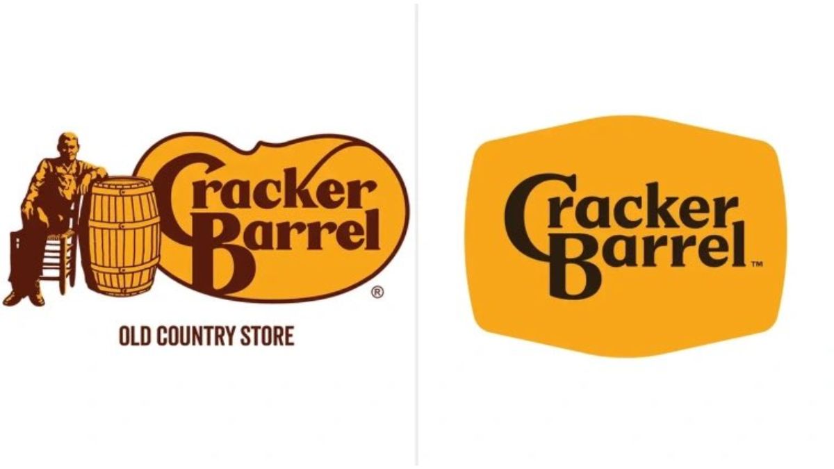 Cracker Barrel Old vs New Logo