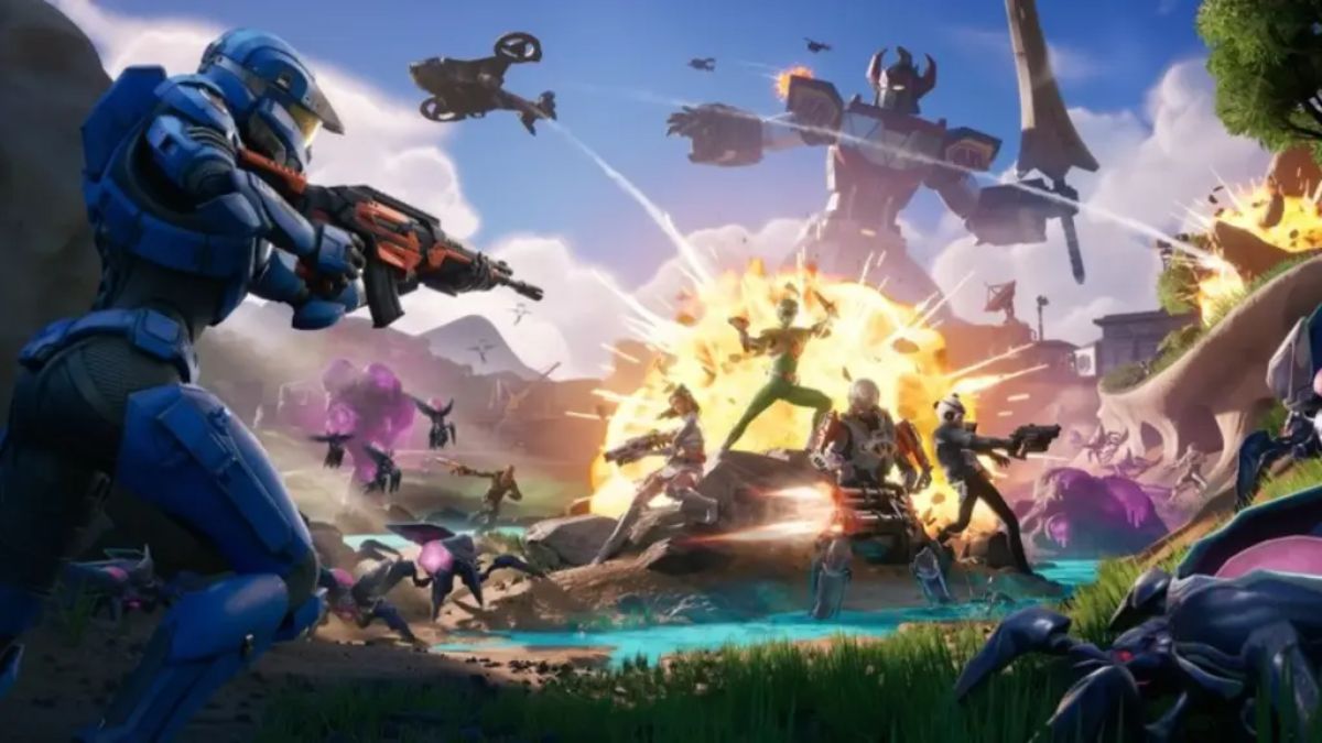 Fortnite Chapter 6 Season 4 Power Rangers vs Bugs