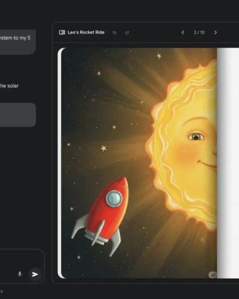 Gemini App Can Now Turn Your Ideas into Illustrated Storybooks and Comics