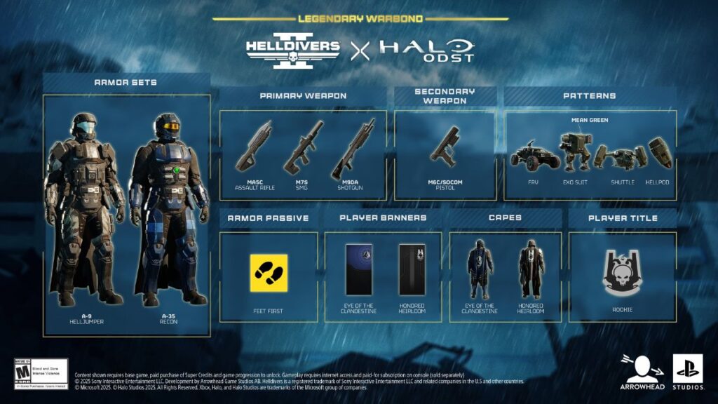 Helldivers 2 x Halo