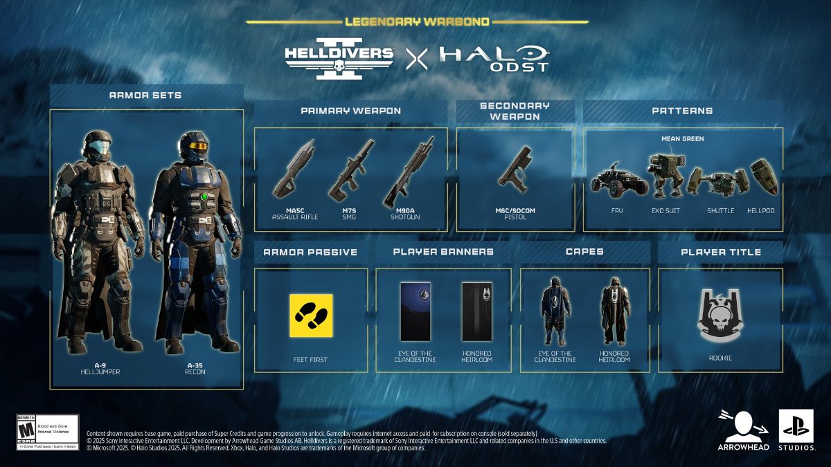 Helldivers 2 x Halo