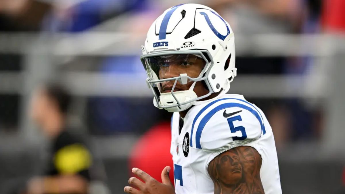 Indianapolis Colts quarterback Anthony Richardson