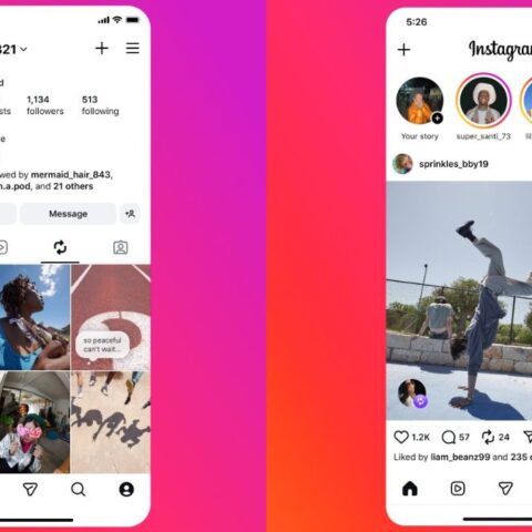 Instagram Repost Feature