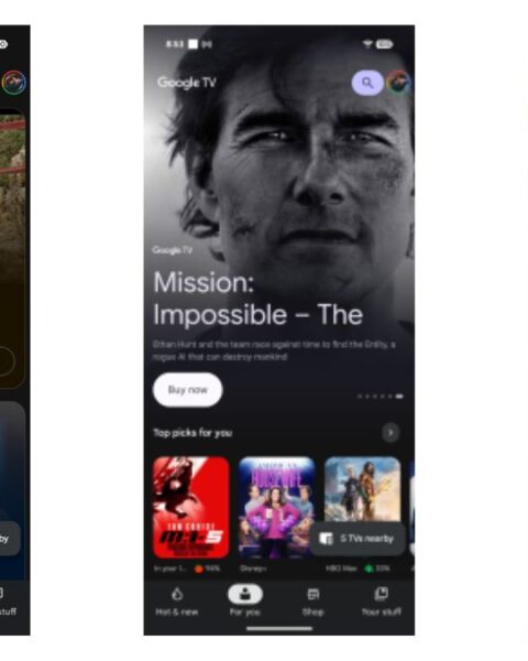 Material 3 Expressive Update on Google TV