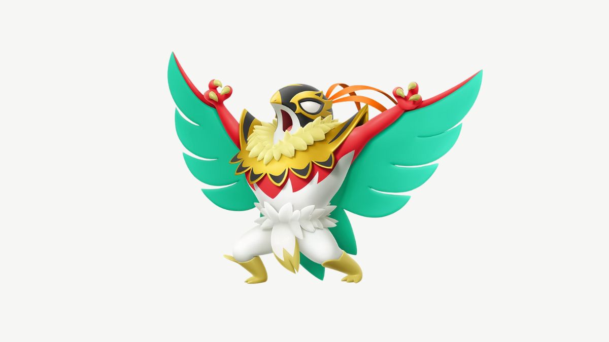 Mega Hawlucha With Lucha Libre Flair in Pokémon Legends: Z-A
