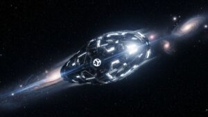 Mysterious Spaceship or Space Object