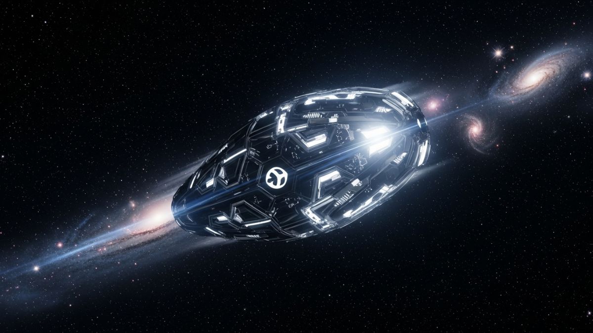 Mysterious Spaceship or Space Object