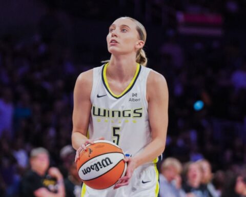 Paige Bueckers of the Dallas Wings