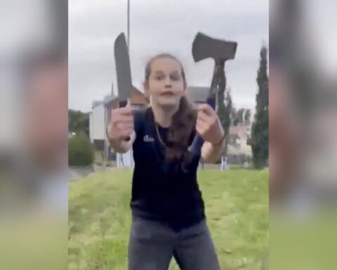 Police Charge 14-Year-Old Girl Seen Holding Axe and Knife in Dundee