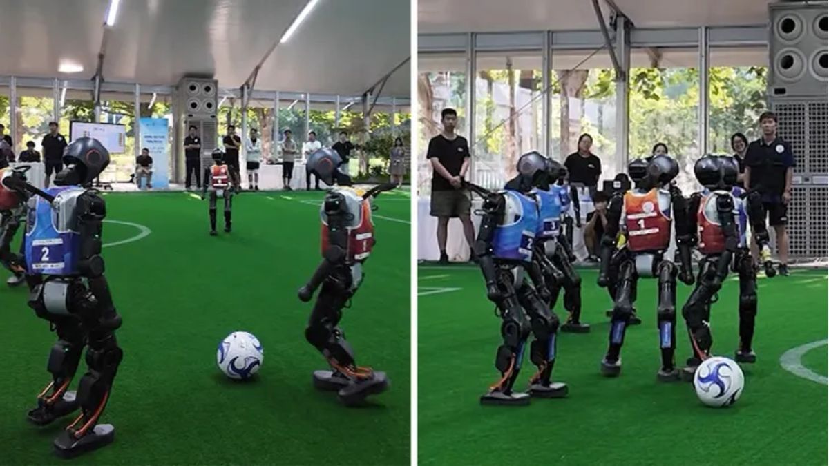 Robots Face Off in Global Sports Competition in China