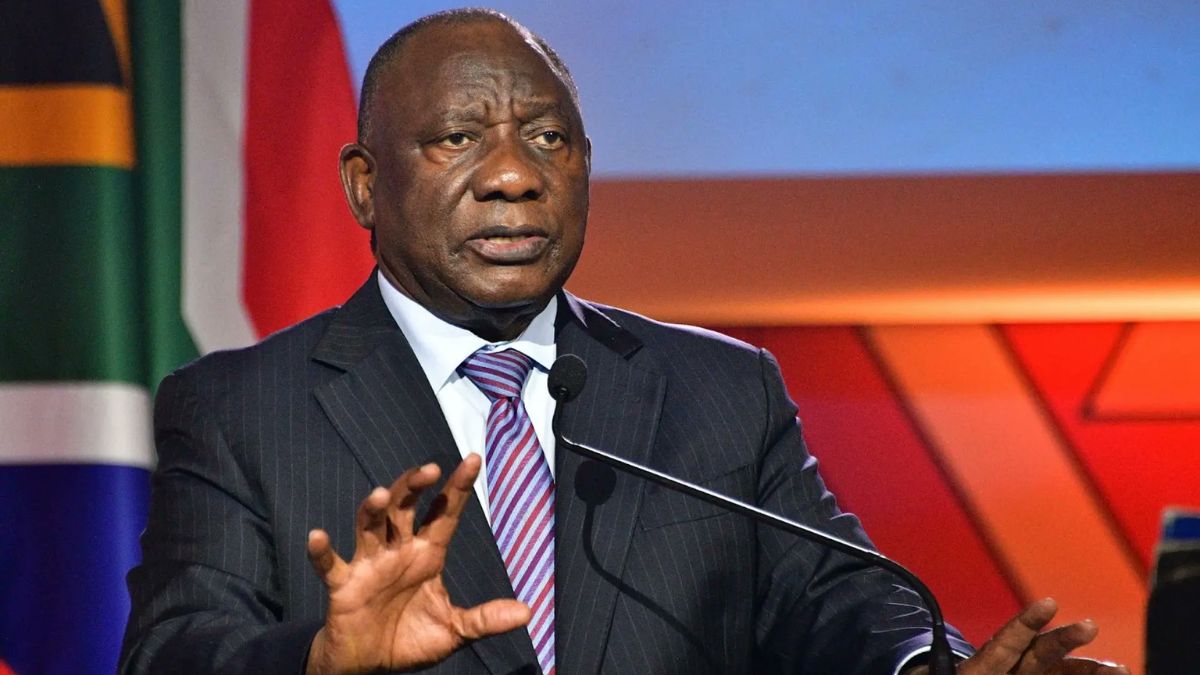 South Africa President Cyril Ramaphosa