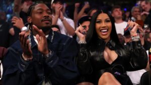 Stefon Diggs and Cardi B