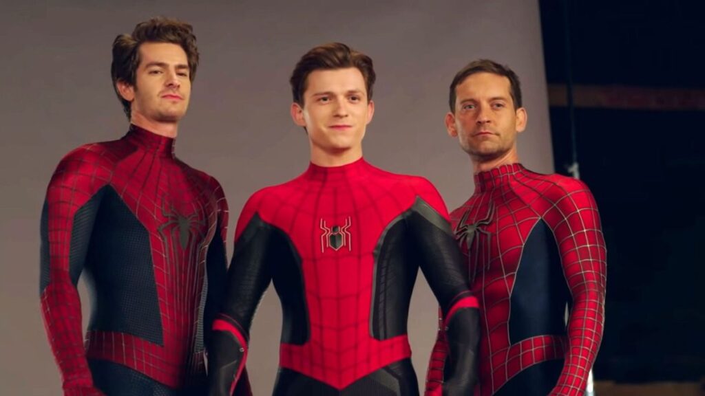 Three Spider-Man ― Tobey Maguire, Andrew Garfield & Tom Holland