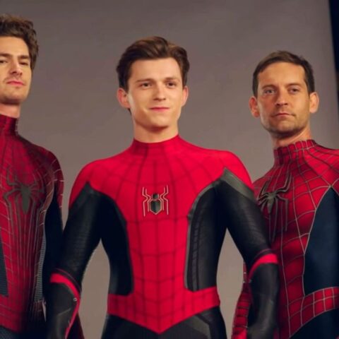 Three Spider-Man ― Tobey Maguire, Andrew Garfield & Tom Holland