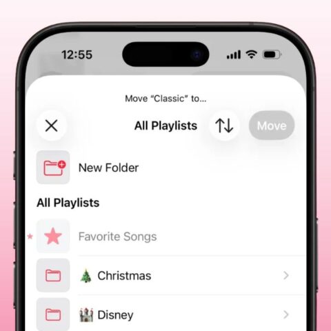 Apple Music Playlist Folders