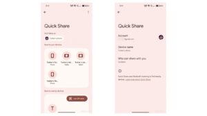 Google Updates Quick Share With New Send and Receive Modes
