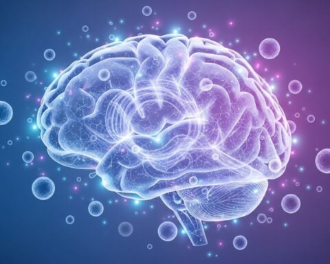 Human Brain Illustration
