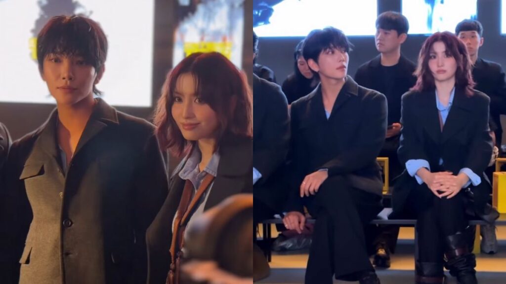 SEVENTEEN’s Joshua and TWICE’s Momo at Milan Fashion Week