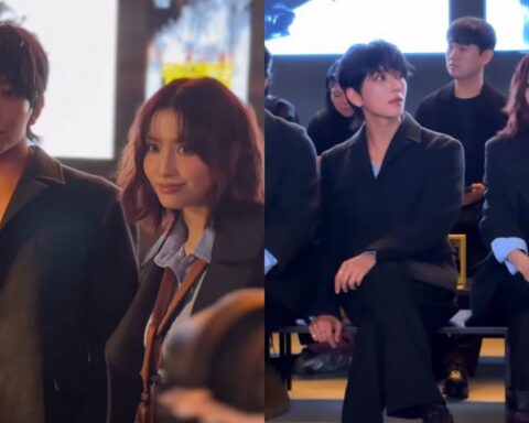 SEVENTEEN’s Joshua and TWICE’s Momo at Milan Fashion Week