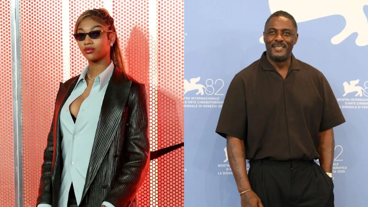 Angel Reese & Idris Elba
