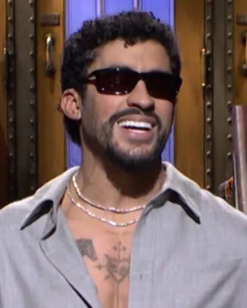 Bad Bunny on 'SNL' on Oct. 4.