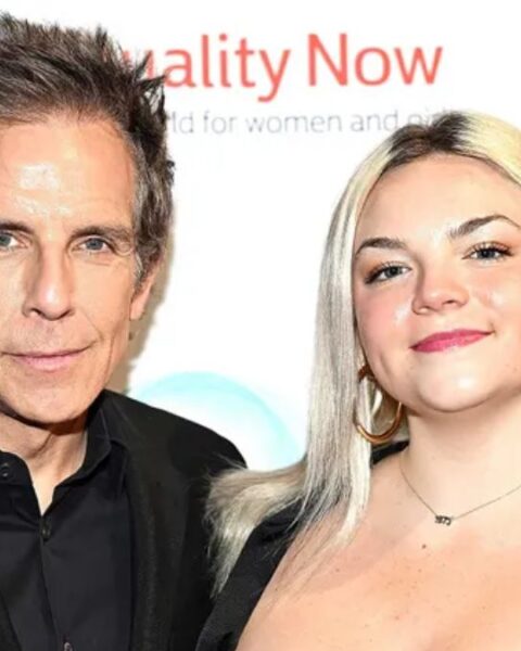 Ben Stiller and Ella Stiller in New York City on Oct. 8, 2024.