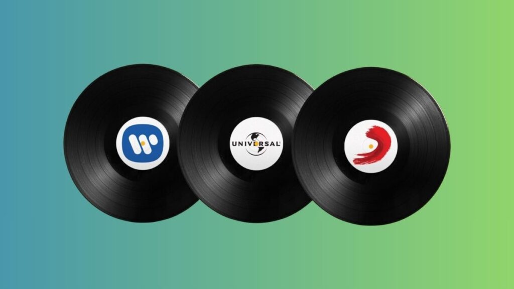 Big 3 Labels ― Sony, UMG, Warner