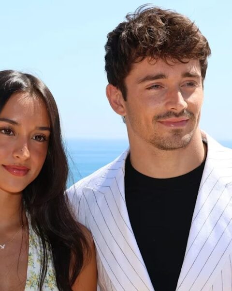 Charles Leclerc + Alexandra Saint Mleux
