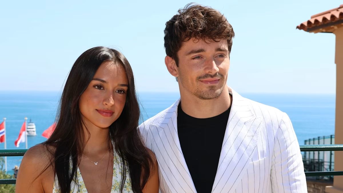 Charles Leclerc + Alexandra Saint Mleux