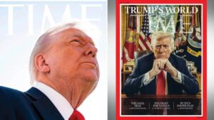 Donald Trump on the cover of Time Magazine Time Magazine