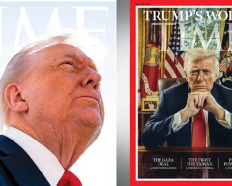 Donald Trump on the cover of Time Magazine Time Magazine