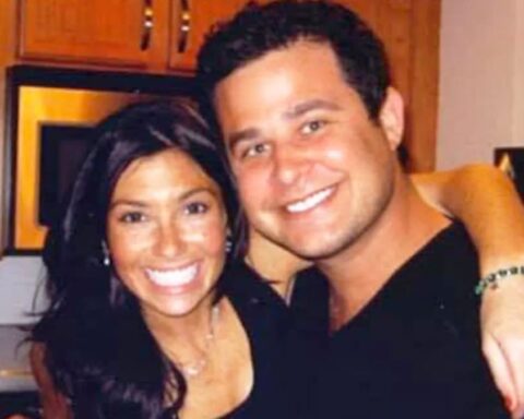 Ellen Greenberg with Sam Goldberg