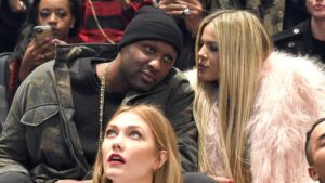 Khloé Kardashian with Lamar Odom