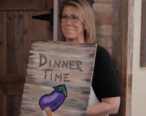 Meri Brown’s Sister Wives Paint Night Turns NSFW with Eggplant Theme