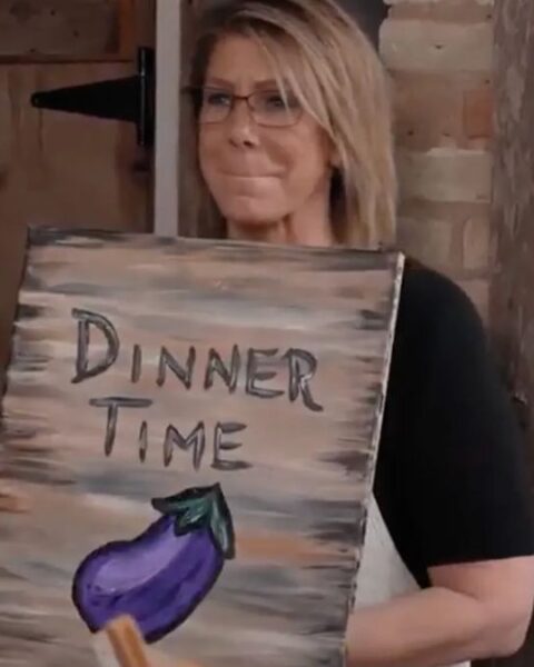Meri Brown’s Sister Wives Paint Night Turns NSFW with Eggplant Theme
