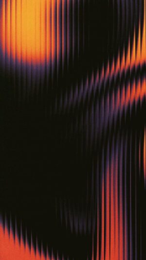 Midnight Orange Glass Gradient Wallpaper for iPhone & Android